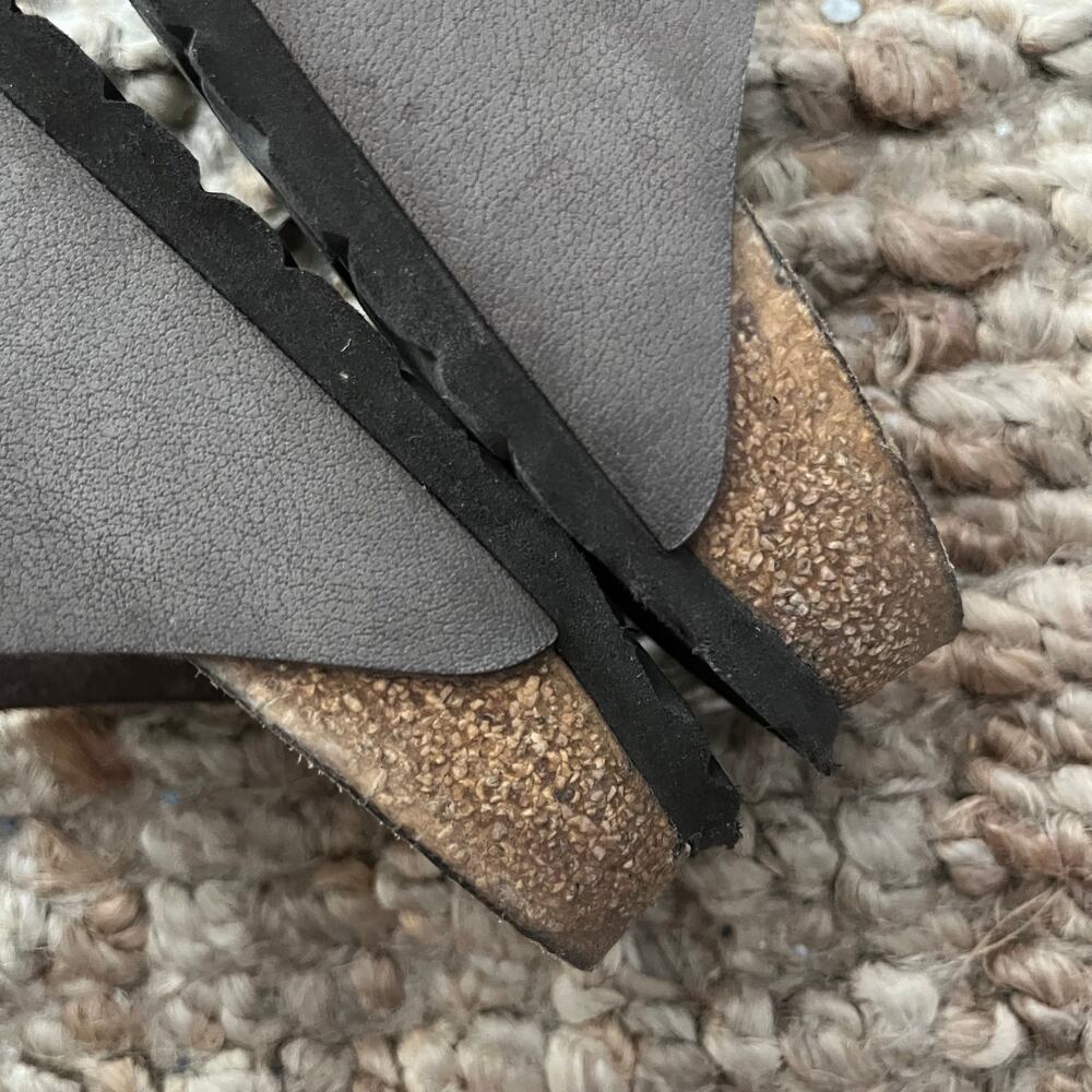 Birkenstock Arizona Mocha Brown Birko-Flor Sandals EU 37 Narrow Women's 6-6.5 - Picture 10 of 16